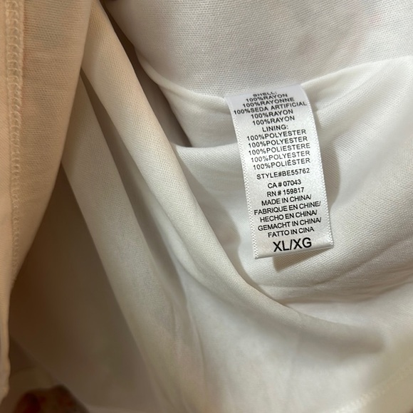 Altar'd State Pink and Red Wrap Midi Dress with Flutter Sleeves - Picture 8 of 8